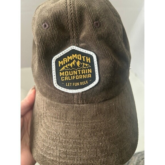 Mammoth Mountain Corduroy Hat Cap